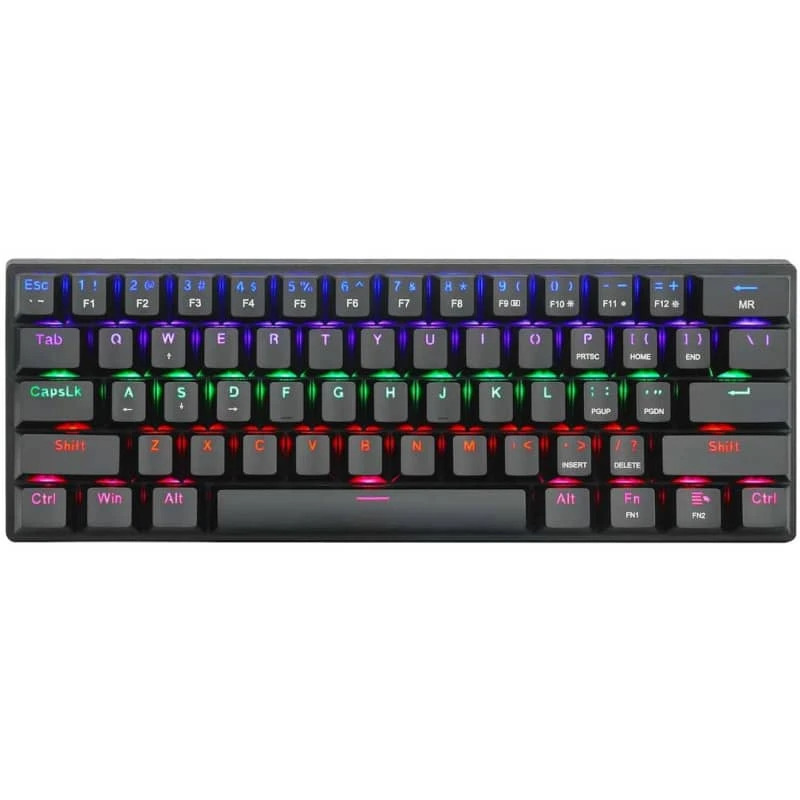 کیبورد گیمینگ تی-دگر مدل Arena T-TGK321، مکانیکال سوییچ آبی، Tenkeyless، نورپردازی RGB