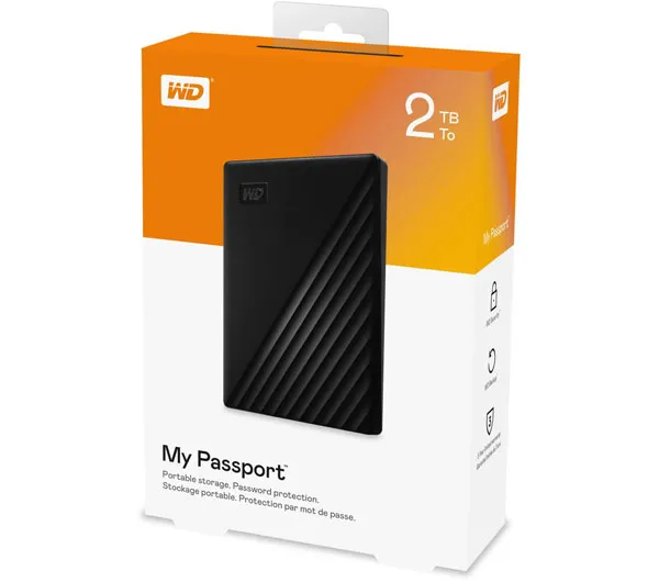 هارد اکسترنال Western Digitalمدل my passport 2tb