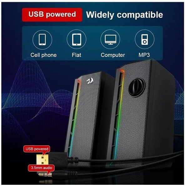اسپیکر گیمینگ ردراگون مدل Redragon Calliope GS580 - Image 4