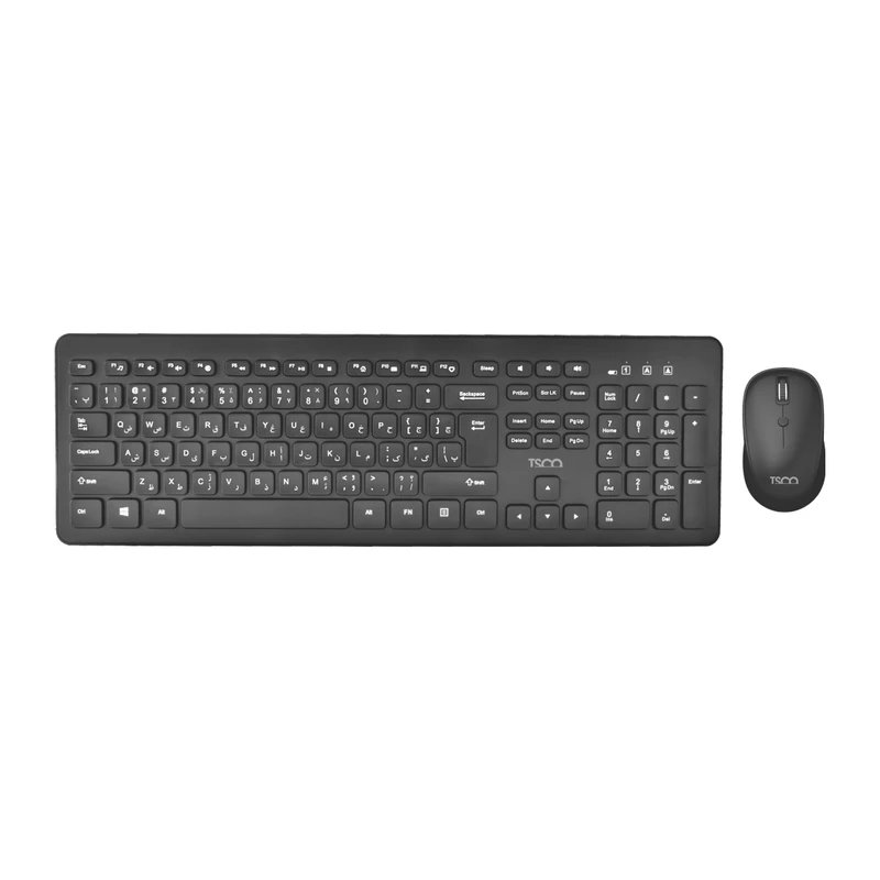 کیبورد و ماوس بی سیم برند تسکو مدل TKM-7011WN